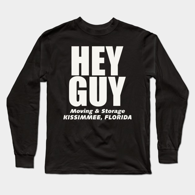 Drew Gooden Merch Hey Guy Moving and Storage Long Sleeve T-Shirt by Thomas-Mc